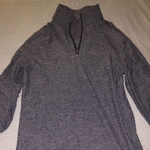 Gray Lulu Lemon 1/4 Zip